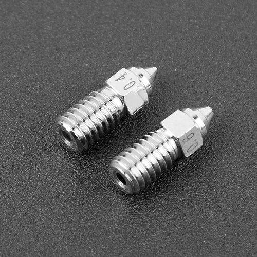 High-speed Nozzle Kit 2pcs (0.4mm and 0.6mm) for ENDER-3V3SE ENDER-7 and ENDER-5S1 CREALITY CRE-4007010127