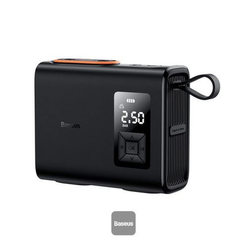 Mini Car Inflator  6000 mAh / 22.2Wh Dual Cylinder Mega Energy BASEUS CRNL060001 6932172619381