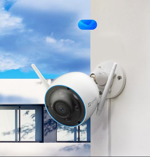 Wireless Wi-Fi camera H3, 5MP, AI human detection, IP67, Micro SD up to 512GB, EZVIZ CS-H3