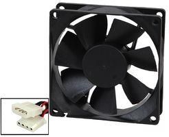 FAN, 80MM, 3 PIN EC8025M12X