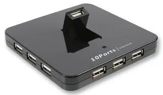 HUB, USB 2.0, 10 PORT PSG90292
