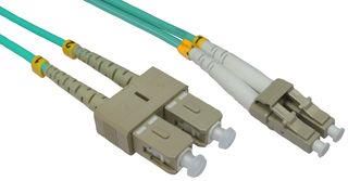 LEAD,FIBRE OPTIC LC-SC 50-125 OM3 0.5M FB3M-LCSC-005