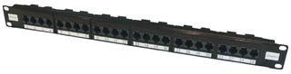 PATCH PANEL, 24 WAY UTP, CAT6, ELITE 009-001-009-07