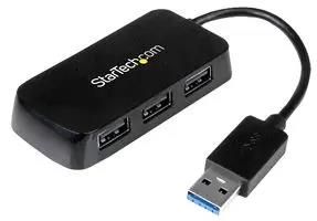 HUB, 4 PORT MINI USB3.0, STARTECH ST4300MINU3B