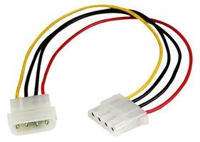 CABLE, 12 LP4 MOLEX POWER EXTENSION M-F LP4POWEXT12