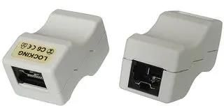 ADAPTOR, RJ45 JACK-JACK, 8POS SACLJ
