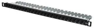 PATCH PANEL, RJ45, CAT6, 24PORT, 0.5U SF24MC0.5