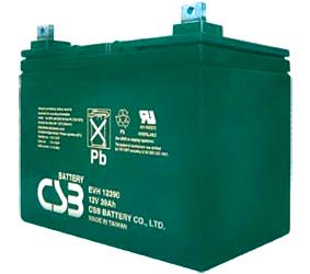 Acid lead battery 12V 24Ah B5-L Pb CSB CSB-EVH12390