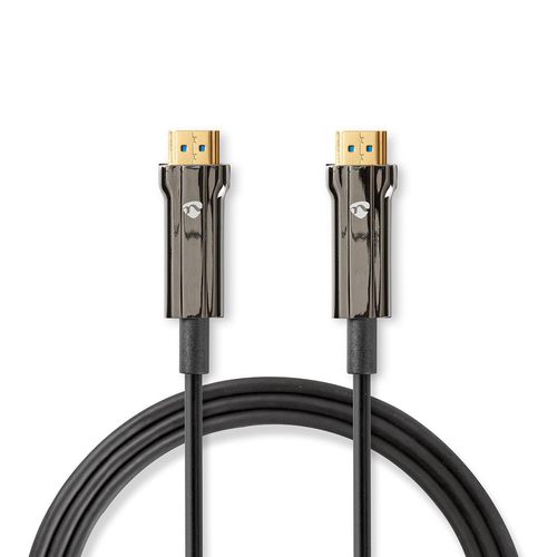 Active Optical Ultra High Speed HDMI™ Cable with Ethernet | HDMI™ Connector | HDMI™ Connector | 8K@60Hz | 48 Gbps | 40.0 m | Round | PVC | Black | Gift Box CVBG3500BK400 5412810318308