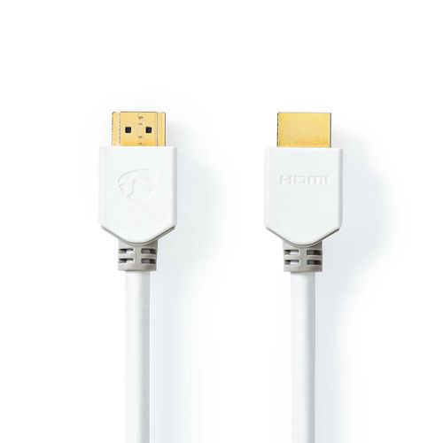 High Speed HDMI™ Cable with Ethernet | HDMI™ Connector | HDMI™ Connector | 4K@60Hz | ARC | 18 Gbps | 1.50 m | Round | PVC | White | Box CVBW34000WT15 5412810336180