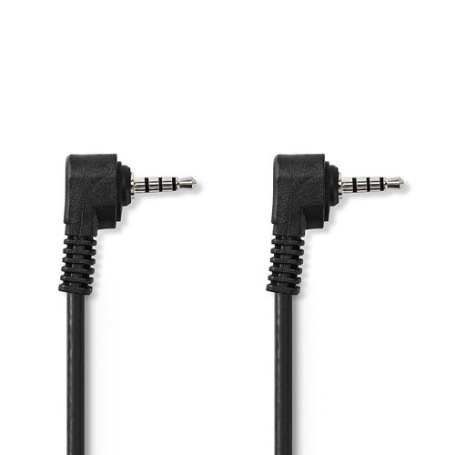 Audio Video Cable | 3.5 mm Male | 3.5 mm Male | Nickel Plated | 2.00 m | Round | PVC | Black CVGB22000BK20 5412810289653