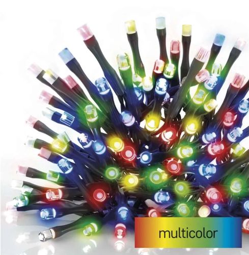 LED garland 230Vac, 24m 240 x LED, multicolor, with controller, EMOS D4AM10 8592920100165