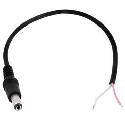 DC cable 15cm with plug 5.5/2.1mm DC-2.1/5.5/15