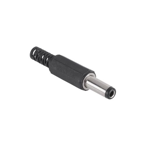 Power plug DC 2.1/5.5 mm, cable mount, soldered DC/CX-2.1/5.5-M 4012386062455
