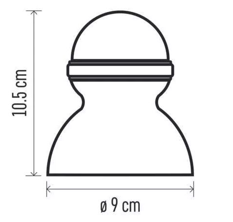 LED decorative projector "SPACE", 3xAA, warm white, EMOS DCPW05 8592920099582