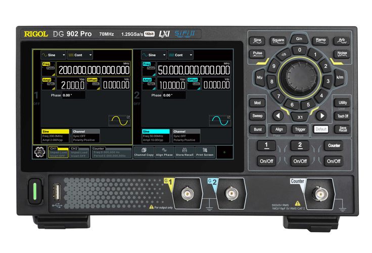 DG812 Pro 150MHz, 2 Channel Arbitrary Function Generator, RIGOL DG912 Pro