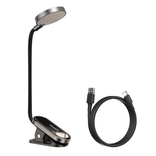 Mini LED Reading Lamp with Clip 3W 4000K, Gray DGRAD-0G 6953156223523