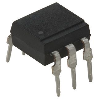 Optotriac 5.3kV Uout=600V zero voltage crossing driver DIP6 MOC3062