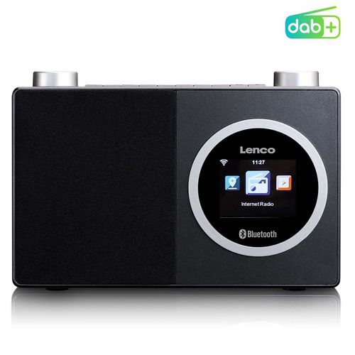 Internet radio with color display and Bluetooth® Black DIR-70BK 8711902042778