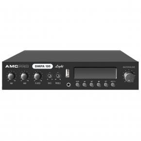 AMC DMPA120 Light Mixer Amplifier with Built-in Player and FM Tuner AMCDMPA120L