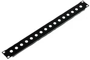 1U RACK PANEL - 16 JACK SOCKETS R1278/1UK
