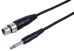 LEAD, XLR-F - 6.35 MONO JACK, 5M PLS00856