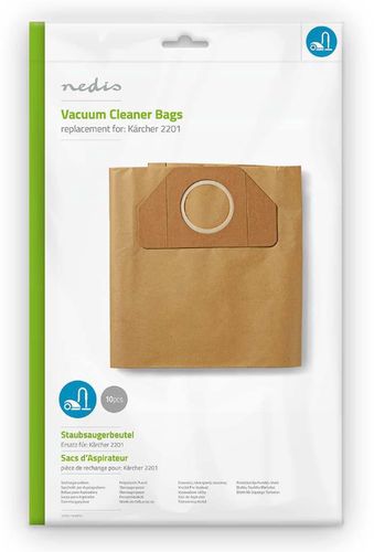 Vacuum Cleaner Bags KARCHER 2201 (10 pcs) DUBG111KAR10 5412810285150