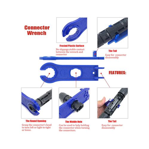 Tools set for photovoltaics MC4 PV E6108 E6108