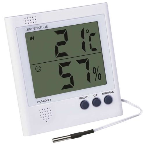 Digital Thermometer - Hygrometer with Probe E8471 8592920010983