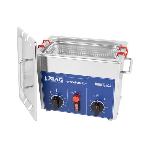 Ultrasonic Cleaner 2l 120W with Timer Emmi-20 HC Plus, EMAG EM-20HCPlus 4040513180468
