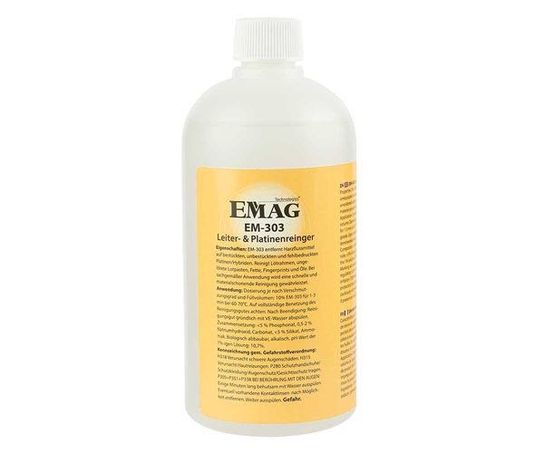 Cleaning Detergent for ultrasonic baths 500ml EM-303 EMAG EM-303