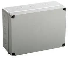 JUNCTION BOX, SQUARE, IP65,328X239X129MM EX322