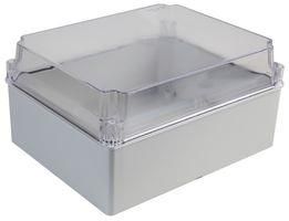 ABS ENC TRANS LID, 240X190X120MM, IP65 GR17282