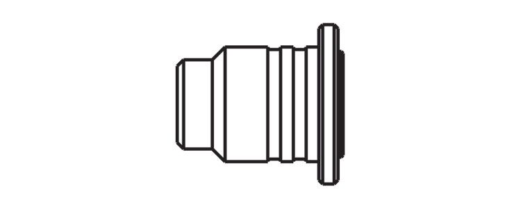 Flame nozzle for INDEPENDENT 130 (0G130KN), ERSA ER0G132BE