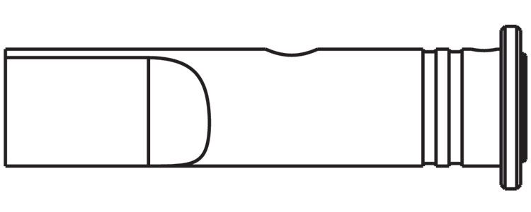 Hot blade for INDEPENDENT 75 (0G070KN), ERSA ER0G132MN