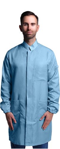 Cleanroom coat ESD/cleancoat/XL/blu
