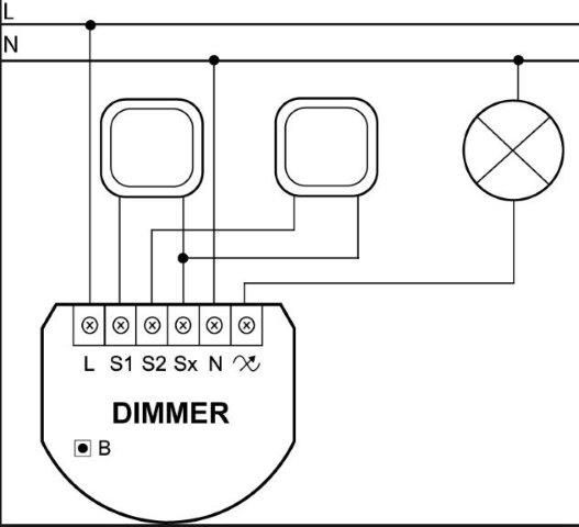 Fibaro FGD-212 250 W Universal Dimmer - Z-Wave FGD-212 5902020528524