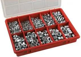 HEX NUT SET, 980PCS D01834