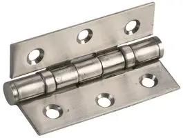 S/STEEL HINGE 2BB SATIN  3X1IN D02059