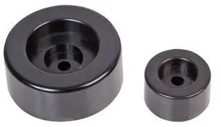 STACKING FOOT SET, PLASTIC F0622P-PE4 + F0624-PE4