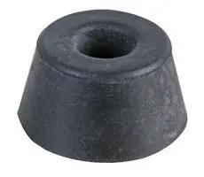 FEET, RUBBER, 3MM, 11X22MM, INSTRUMENT 18988BLACK