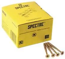 ADVANCED WOOD SCREW YELLOW 4X40MM PK200 SPE440Y