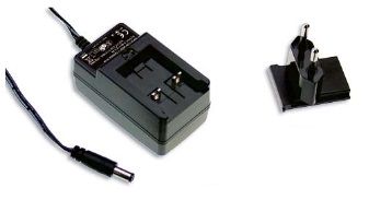 24W single output power supply 24V 1A plug in adaptor GE24I24-P1J