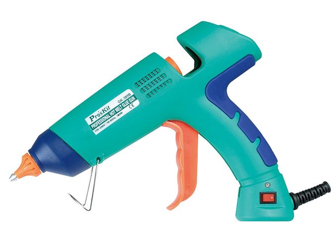 Professional HotMelt Glue Gun 100W 170 (200)°C, GK-389B Pro'sKit GK-389B 4711552154221