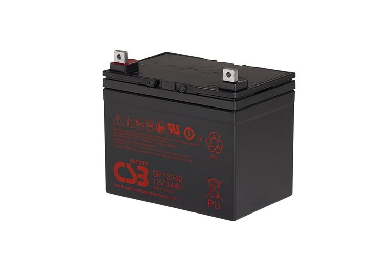 Lead acid battery 12V 34Ah Pb CSB CSB-GP12340FR