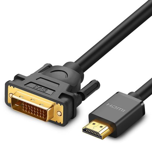 Cable HDMI-DVI (24+1) 1m Bi-directional (1080P@60Hz) black HD106 UGREEN UGREEN/30116 6957303831166