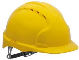 SAFETY HELMET, EVO3,SLIP RATCHET, YELLOW AJF160-000-200