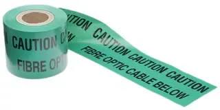 WARNING TAPE  "FIBRE OPTIC CABLE BELOW" 0026150365GFO
