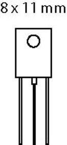 Transistor NPN 120V 1.2A 20W 160MHz 2SC2690