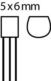 Thyristor 400V 0.5A 0.2/5mA TO92 BT169D